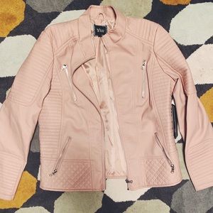 pink jacket